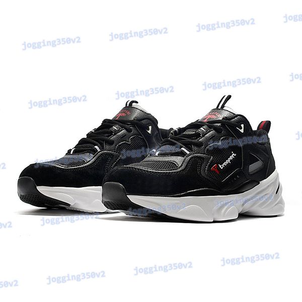 treeperi fashion chunky black white us 7.5 eur 38 for women shoes jogging sneakers