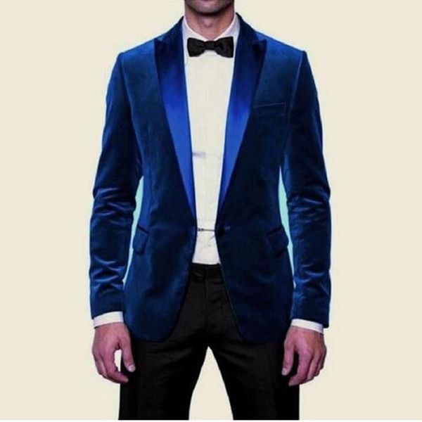 men's suits & blazers 2021 fashion royal blue velvet mens for wedding custom made two pieces groomsmen wear prom suit, White;black
men's suits & blazers 2021 fashion royal blue velvet mens for wedding custom made two pieces groomsmen wear prom suit, White;black