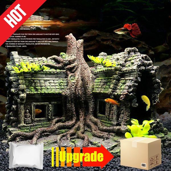 resin imitation wooden root house ruins aquarium ornament fish tank decoration aquarium accessories decor
resin imitation wooden root house ruins aquarium ornament fish tank decoration aquarium accessories decor
