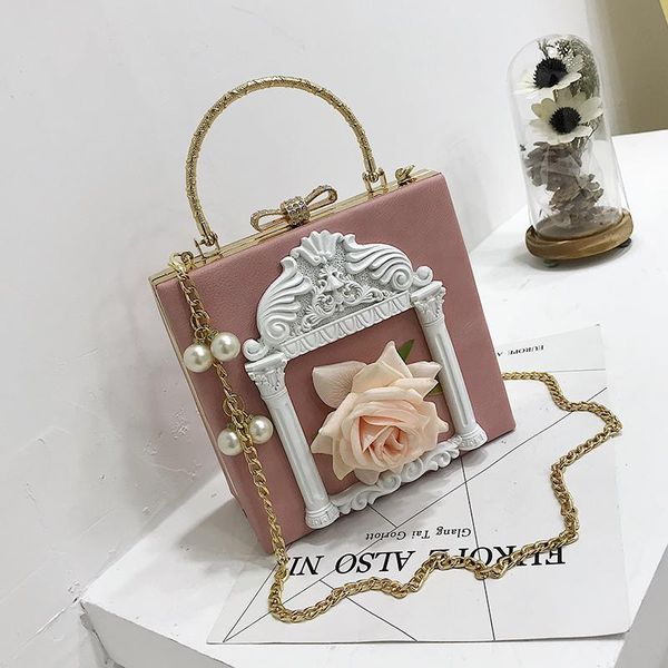 bags for women chain handbag female new shoulder flower messenger bag lock small square bag novelty attractive young
bags for women chain handbag female new shoulder flower messenger bag lock small square bag novelty attractive young