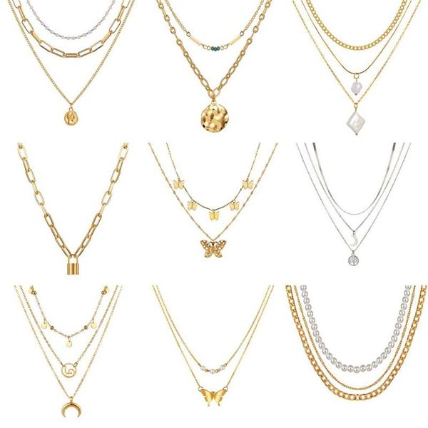 vienkim geometric map pendant necklaces for women trendy star moon heart gold multilayer choker necklace 2020 bohemian jewelry, Silver
vienkim geometric map pendant necklaces for women trendy star moon heart gold multilayer choker necklace 2020 bohemian jewelry, Silver