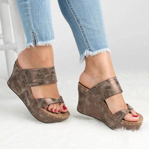 women sandals plus size 35-43 wedges shoes for woman platform sandals casual wedge heels sandalias mujer 2019 high heels women #3j70, Black
women sandals plus size 35-43 wedges shoes for woman platform sandals casual wedge heels sandalias mujer 2019 high heels women #3j70, Black