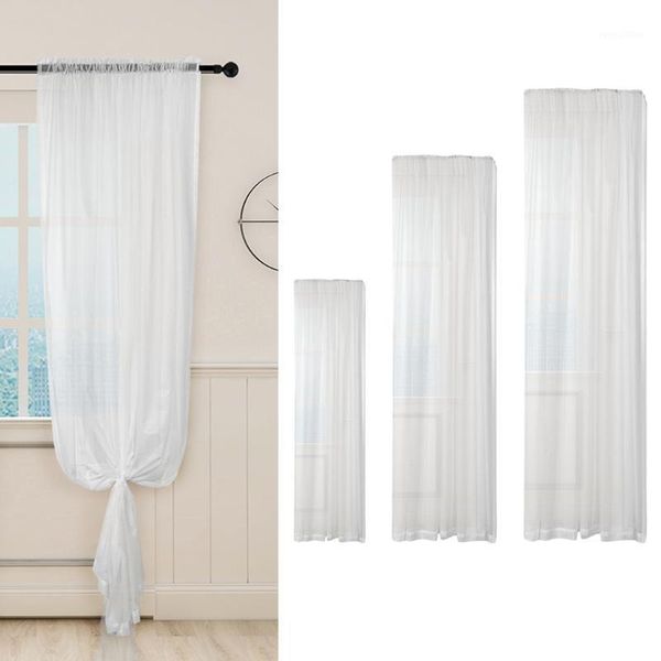 white sheer voile window treatment rod pocket curtain panels for home kitchen living room bedroom 3 sizes1
white sheer voile window treatment rod pocket curtain panels for home kitchen living room bedroom 3 sizes1