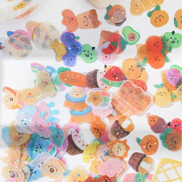 100 pcs/lot Kawaii PVC Glitter sticker Mini Sticker Decorative Scrapbooking Diary Girly heart korean stationery aesthetic Label
100 pcs/lot Kawaii PVC Glitter sticker Mini Sticker Decorative Scrapbooking Diary Girly heart korean stationery aesthetic Label