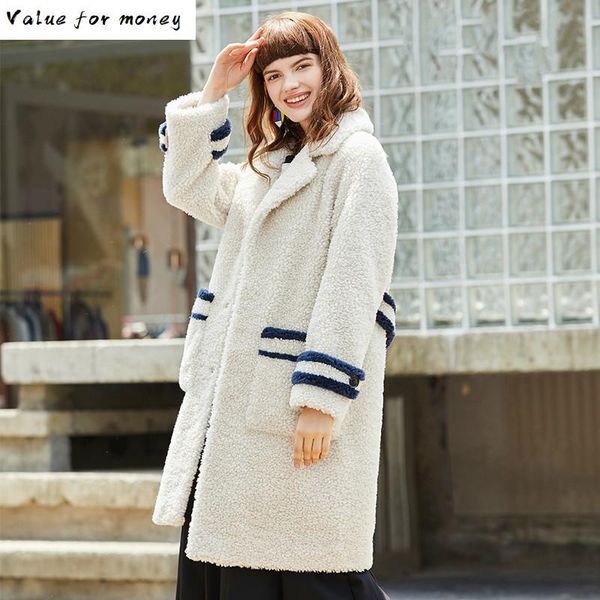 fur real coat streetwear 100% wool jacket autumn winter coat women clothes 2021 korean vintage sheep shealring abrigo mujer 3342, Black
fur real coat streetwear 100% wool jacket autumn winter coat women clothes 2021 korean vintage sheep shealring abrigo mujer 3342, Black