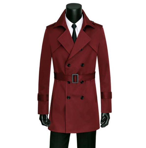 men's trench coats wine red mens england man double breasted coat men clothes spring autumn slim fit overcoat long sleeve designer, Tan;black
men's trench coats wine red mens england man double breasted coat men clothes spring autumn slim fit overcoat long sleeve designer, Tan;black