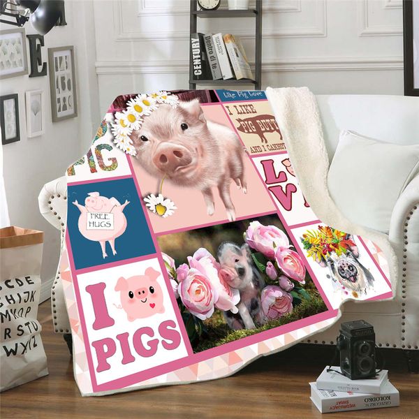 i love pigs 3d printed fleece blanket for beds hiking picnic thick fashionable bedspread sherpa throw blanket
i love pigs 3d printed fleece blanket for beds hiking picnic thick fashionable bedspread sherpa throw blanket