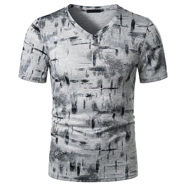 gradient mens designer tshirts fashion summer short sleeve irregular print mens tees casual v neck males clothing, White;black
gradient mens designer tshirts fashion summer short sleeve irregular print mens tees casual v neck males clothing, White;black