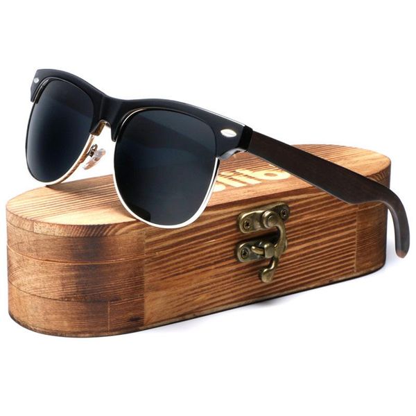 sunglasses ablibi bamboo wooden for womens semi-rimless polarized designer blue in box, White;black
sunglasses ablibi bamboo wooden for womens semi-rimless polarized designer blue in box, White;black