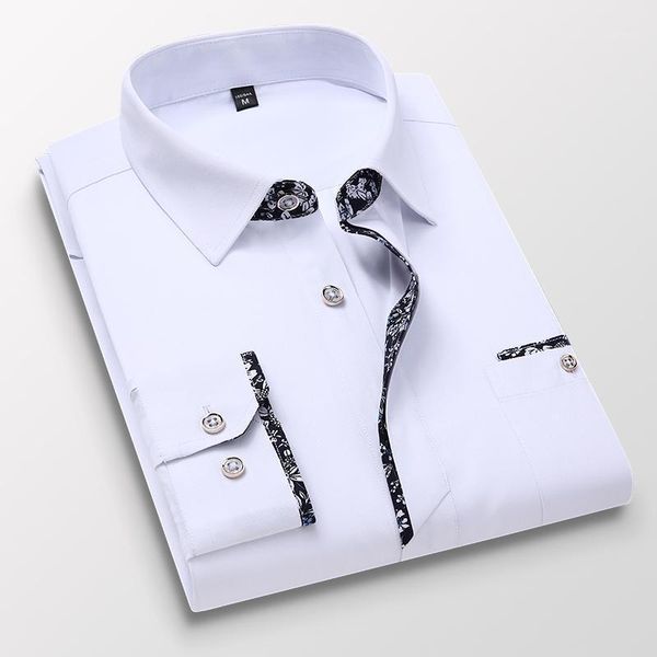 brand mens casual dress shirts fashion desinger stylish long sleeve shitr male slim fit white1, White;black
brand mens casual dress shirts fashion desinger stylish long sleeve shitr male slim fit white1, White;black