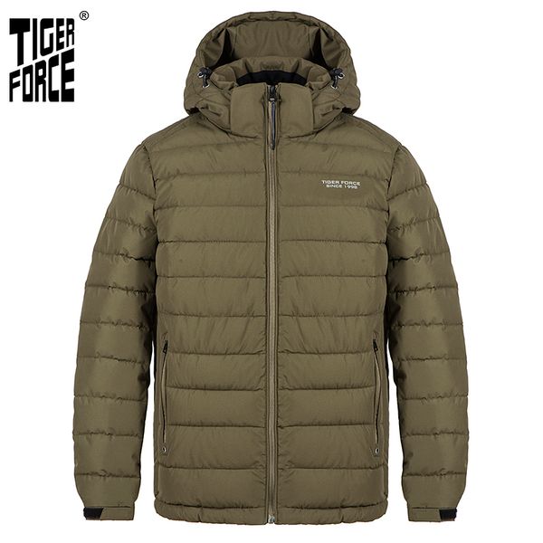 tiger force new men's winter jacket medium-long hooded jackets thick army green casual outdoor warm parka man coat 70769 201214, Black
tiger force new men's winter jacket medium-long hooded jackets thick army green casual outdoor warm parka man coat 70769 201214, Black