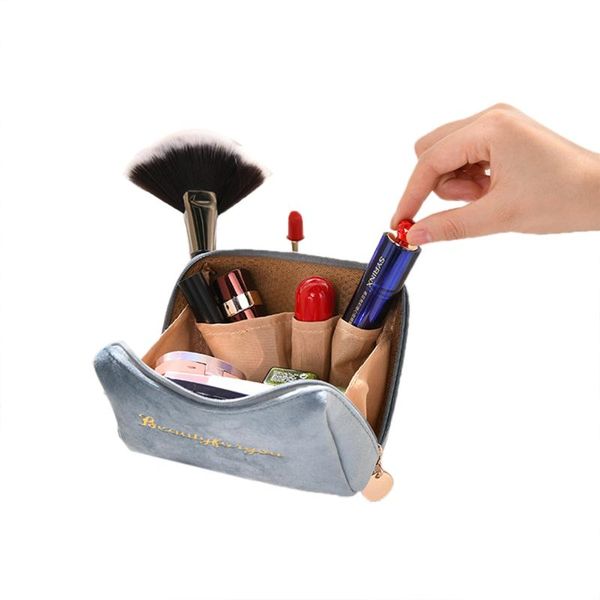 flannel clutch bag english embroidery smooth zipper multifunction high capacity cosmetic storage bag
flannel clutch bag english embroidery smooth zipper multifunction high capacity cosmetic storage bag