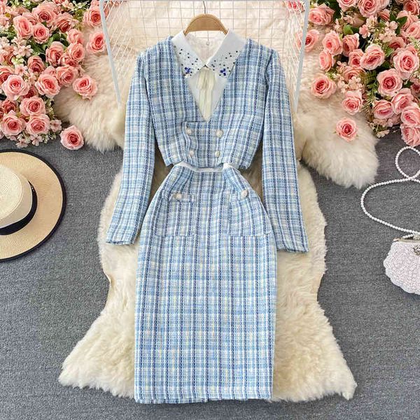 two piece dress fall high-end temperament women fashion occupation skirt suit femme v-neck short jacket coat+beaded vest 2 set 2lbr, White
two piece dress fall high-end temperament women fashion occupation skirt suit femme v-neck short jacket coat+beaded vest 2 set 2lbr, White