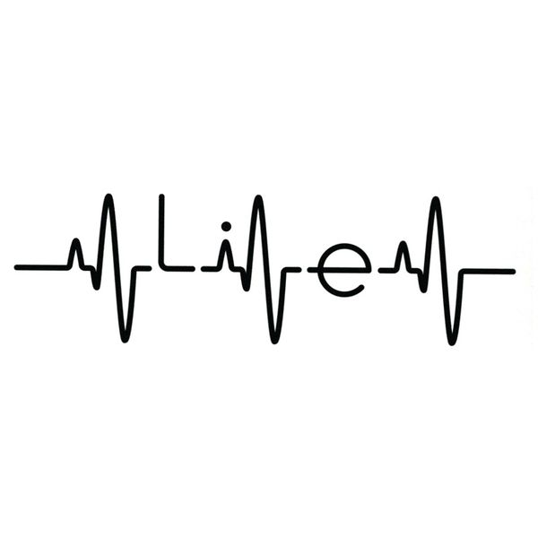 15.5cm*4.6cm car sticker creative life heartbeat vinyl motorcycle decal c22-1043
15.5cm*4.6cm car sticker creative life heartbeat vinyl motorcycle decal c22-1043