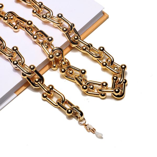 2021 punk gold color fashion simple thick glasses rope sunglasses chain face mask chain lanyard h jllynr
2021 punk gold color fashion simple thick glasses rope sunglasses chain face mask chain lanyard h jllynr