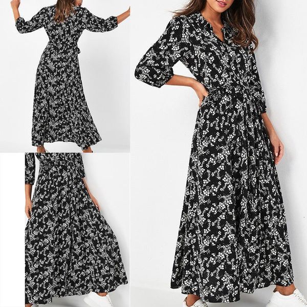 designer vintag floral print maxi dress women boho casual shirt dress black friday 2021 deals, White
designer vintag floral print maxi dress women boho casual shirt dress black friday 2021 deals, White
