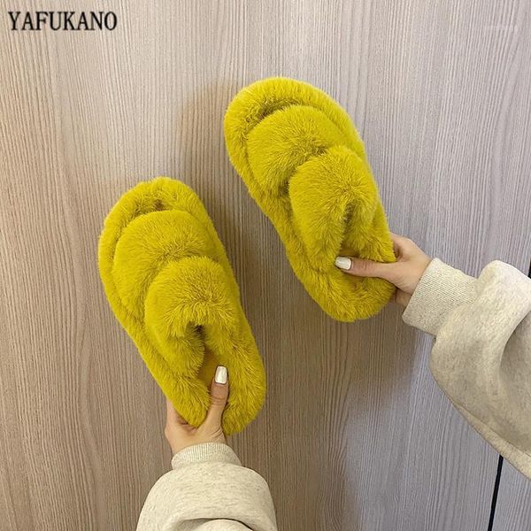winter thick-soled home furry slippers candy colors fashion faux fur warm shoes female bedroom floor slides comfort plush flats1, Black
winter thick-soled home furry slippers candy colors fashion faux fur warm shoes female bedroom floor slides comfort plush flats1, Black