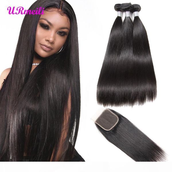 brazilian straight virgin hair 3 4 bundles with closures grade 9a hair 30 inch bundles straight human hair bundles with lace closure, Black;brown
brazilian straight virgin hair 3 4 bundles with closures grade 9a hair 30 inch bundles straight human hair bundles with lace closure, Black;brown