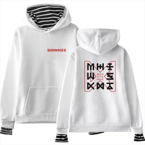 kpop monsta x крупногабаритные толстовка женщины мужчины полосатый лоскутная поддельные две пьесы толстовка женский harajuku hip hop пуловер, Black
kpop monsta x крупногабаритные толстовка женщины мужчины полосатый лоскутная поддельные две пьесы толстовка женский harajuku hip hop пуловер, Black