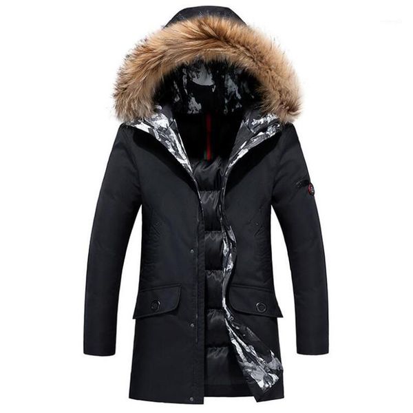 xiu luo coat men 2020 winter long casual warm thick fur collar jacket parkas men new luxury windproof waterproof hooded parka1, Black
xiu luo coat men 2020 winter long casual warm thick fur collar jacket parkas men new luxury windproof waterproof hooded parka1, Black