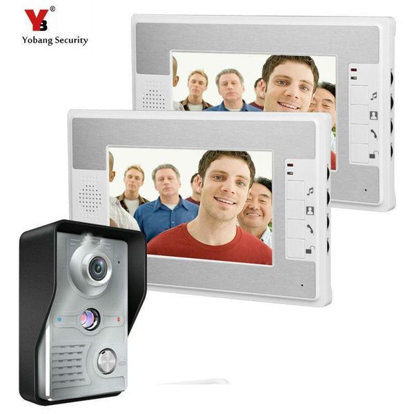 video door phones yobang security 7 inch phone doorbell intercom kit 1-camera 2-monitor night vision doorphone intercom1
video door phones yobang security 7 inch phone doorbell intercom kit 1-camera 2-monitor night vision doorphone intercom1