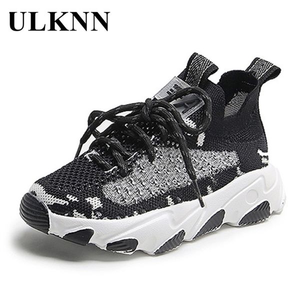 ulknn children's shoes new mesh breathable kids sports autumn flying woven casual girl's pink black sneakers y201028
ulknn children's shoes new mesh breathable kids sports autumn flying woven casual girl's pink black sneakers y201028