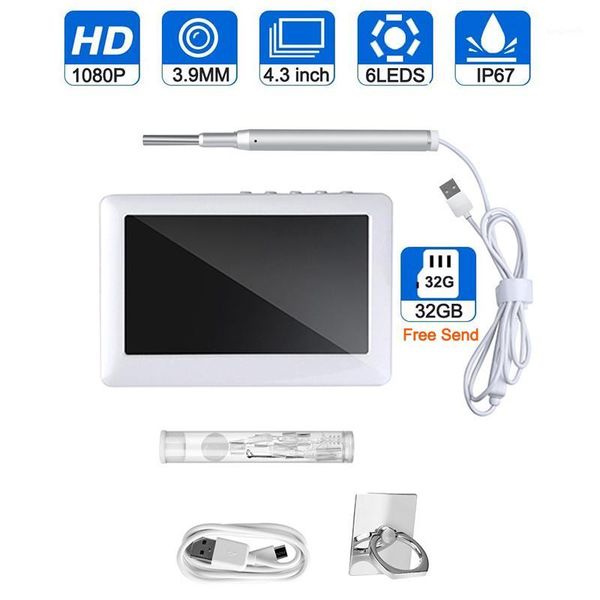 3.9mm 4.3 inch 1080p hd lcd screen portable handheld ear cleaning endoscope otoscope camera ear scope camera with 32gb tf card1
3.9mm 4.3 inch 1080p hd lcd screen portable handheld ear cleaning endoscope otoscope camera ear scope camera with 32gb tf card1