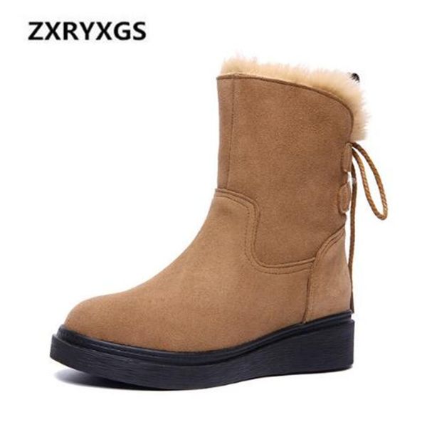 2020 new winter snow boots women comfort suede genuine leather women shoes boots large size soft warm cotton fashion shoes, Black
2020 new winter snow boots women comfort suede genuine leather women shoes boots large size soft warm cotton fashion shoes, Black