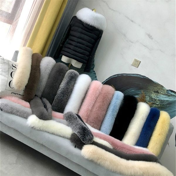 100% real for women luxury warm natural fox scarves shawl winter coat hood trim collar large fur muffler wrap y201007, Blue;gray
100% real for women luxury warm natural fox scarves shawl winter coat hood trim collar large fur muffler wrap y201007, Blue;gray