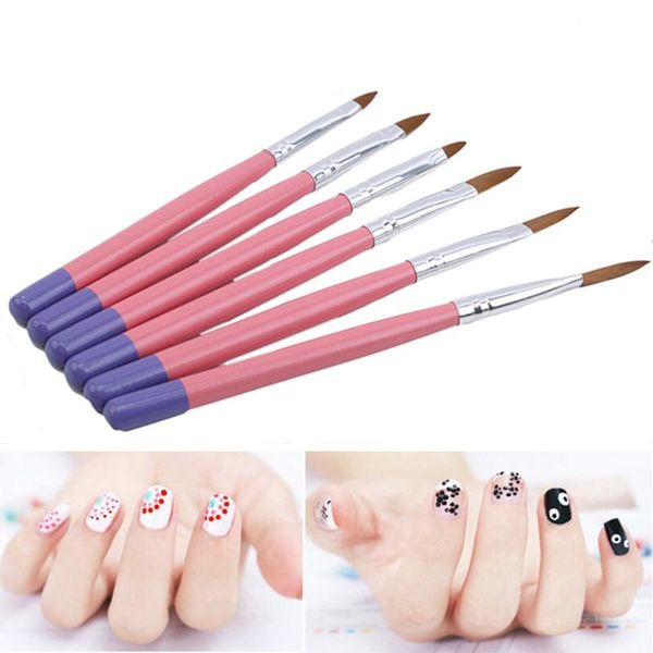 6pcs/set nail art crystal brush uv gel builder painting dotting pen carving tips manicure salon tools, Yellow
6pcs/set nail art crystal brush uv gel builder painting dotting pen carving tips manicure salon tools, Yellow