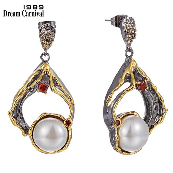 dangle & chandelier dreamcarnival1989 big exaggerated earrings for women baroque pearl jewelry engagement party 2021 special selling we4003, Silver
dangle & chandelier dreamcarnival1989 big exaggerated earrings for women baroque pearl jewelry engagement party 2021 special selling we4003, Silver