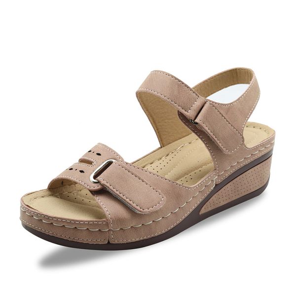 2020 summer women's sandals sewing women casual wedge shoes woman comfort ladies buckle open toe hook loop female beach shoes y200702, Black
2020 summer women's sandals sewing women casual wedge shoes woman comfort ladies buckle open toe hook loop female beach shoes y200702, Black