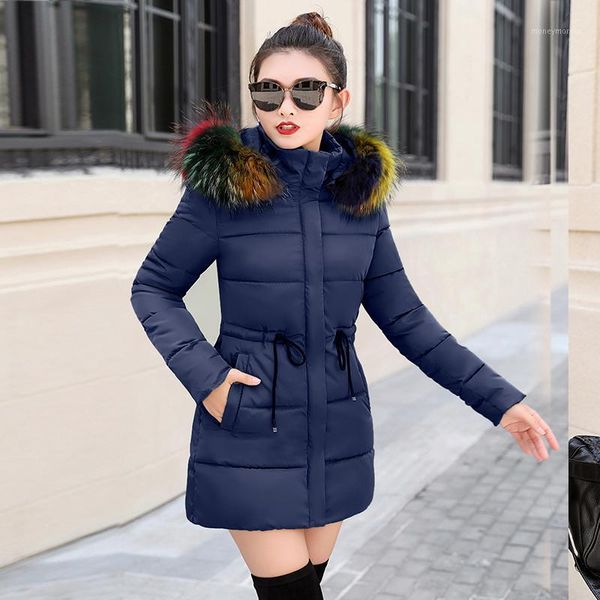 women's down & parkas 2021women's jacket female coat warm winter hooded with fur collar parka mujer plus size 3xl casacos de inver, Black
women's down & parkas 2021women's jacket female coat warm winter hooded with fur collar parka mujer plus size 3xl casacos de inver, Black