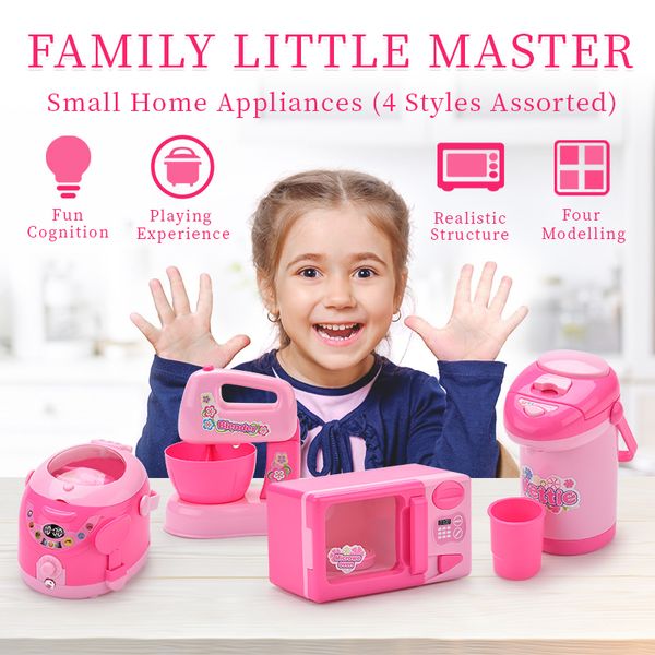 mini kitchen toys light-up & sound plastic simulation home appliances house toy baby girls pretend play toys kids christmas gift
mini kitchen toys light-up & sound plastic simulation home appliances house toy baby girls pretend play toys kids christmas gift