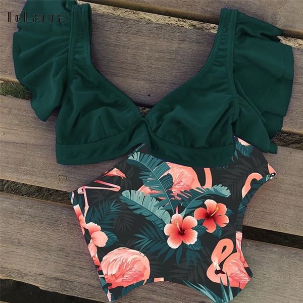 ruffle high waist bikini swimwear women swimsuit push up bikinis women biquini print swimsuit female beachwear bathing suit t200114, White;black
ruffle high waist bikini swimwear women swimsuit push up bikinis women biquini print swimsuit female beachwear bathing suit t200114, White;black
