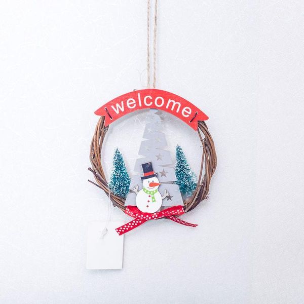 christmas decorations craft decoration rattan wreath hangings ring santa pendant1 
christmas decorations craft decoration rattan wreath hangings ring santa pendant1