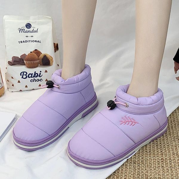 cotton padded shoes woman winter 2020 thicken warm platform snow boots women comfortbale flat heels windproof booties, Black
cotton padded shoes woman winter 2020 thicken warm platform snow boots women comfortbale flat heels windproof booties, Black