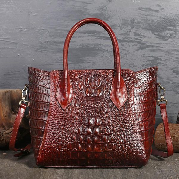 ladies' genuine leather handbag classical crocodile pattern women messenger bag brief solid cross-body bags for women
ladies' genuine leather handbag classical crocodile pattern women messenger bag brief solid cross-body bags for women