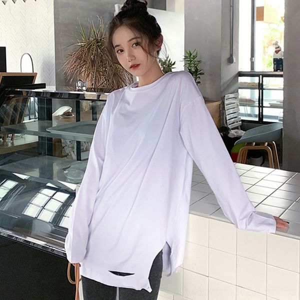 wdyf5 autumn cotton long coat t-shirt coatsleeve loose women 2020 new korean large size women's t-shirt medium length bottom xftjg ins, White
wdyf5 autumn cotton long coat t-shirt coatsleeve loose women 2020 new korean large size women's t-shirt medium length bottom xftjg ins, White