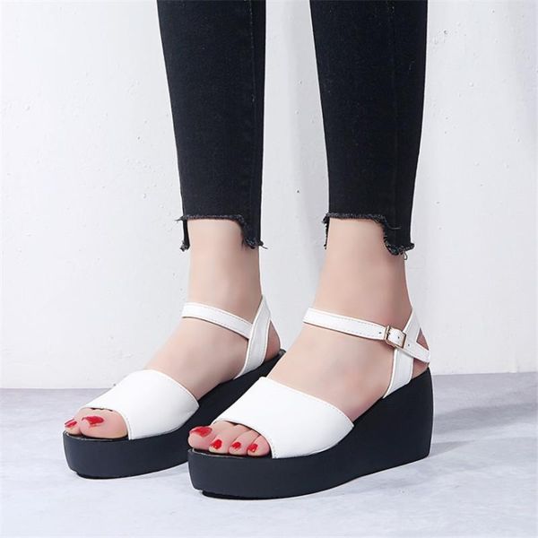 corporis big size 35-41 new summer sandals buckle high heels shoes platform wedges sandals women 2021 new, Black
corporis big size 35-41 new summer sandals buckle high heels shoes platform wedges sandals women 2021 new, Black