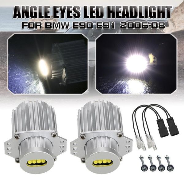 2pcs angel eyes led headlight marker bulb light error for e90 e91 06-081
2pcs angel eyes led headlight marker bulb light error for e90 e91 06-081