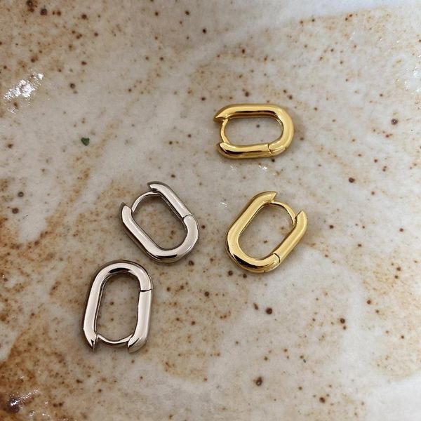hoop & huggie minimalist gold color earrings female circle buckle ear rings for ladies do not fade versatile, Golden;silver
hoop & huggie minimalist gold color earrings female circle buckle ear rings for ladies do not fade versatile, Golden;silver