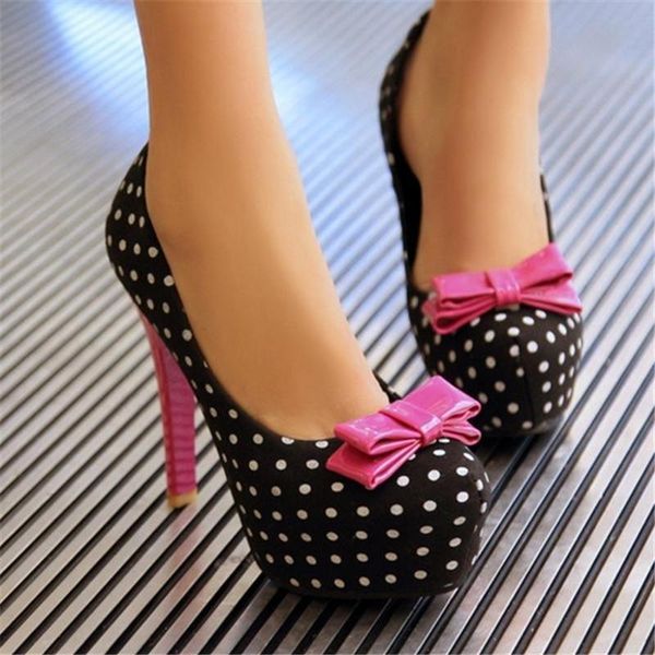 spring women nightclub shoes pumps sandals platform sweet bowtie dot black white 12cm ultra high heels sandalias de mujer
spring women nightclub shoes pumps sandals platform sweet bowtie dot black white 12cm ultra high heels sandalias de mujer