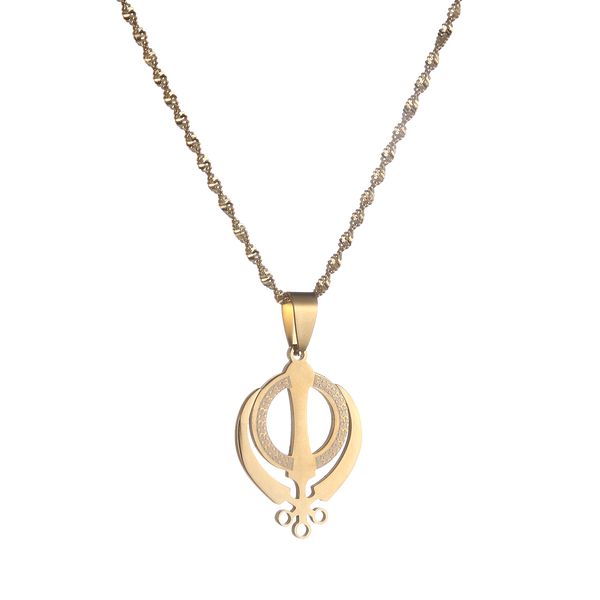 stainless steel sikhism pendant necklace gold silver color sikh khanda sikhs women men jewelry
stainless steel sikhism pendant necklace gold silver color sikh khanda sikhs women men jewelry