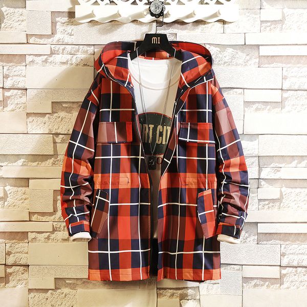 2021 new casual men's windbreaker plaid jackets long trench for men spring autumn clothes 7bj6, Tan;black
2021 new casual men's windbreaker plaid jackets long trench for men spring autumn clothes 7bj6, Tan;black