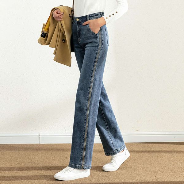 embroidered jeans women's high waist stretch autumn winter 2020 new blue korean wide leg pants 20918
embroidered jeans women's high waist stretch autumn winter 2020 new blue korean wide leg pants 20918