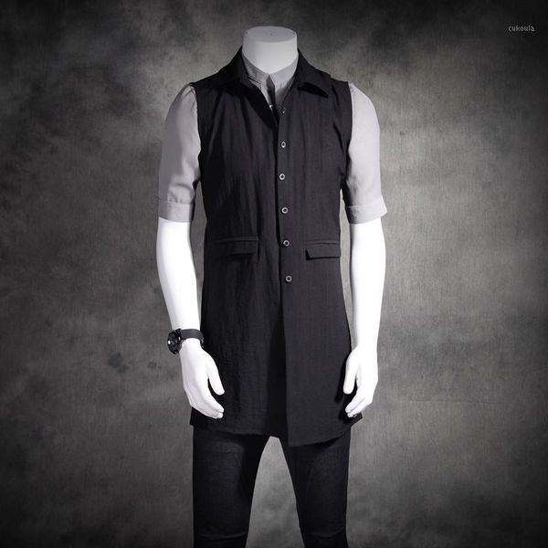 s--6xl 2019 spring and summer men new fashion customized cotton and linen sleeveless vest plus size singer costumes1, Black;white
s--6xl 2019 spring and summer men new fashion customized cotton and linen sleeveless vest plus size singer costumes1, Black;white