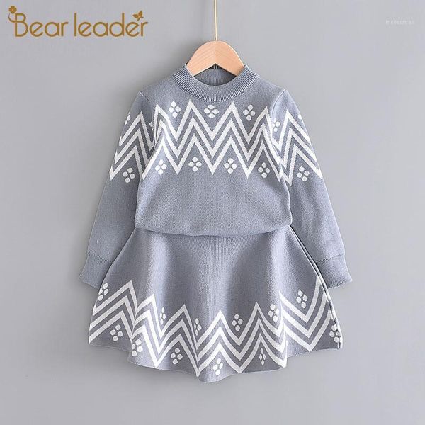 bear leader girls children's sets 2020 autumn kids geometric pattern outfits long sleeve girl clothes knitwear 2pcs cute costume1, White
bear leader girls children's sets 2020 autumn kids geometric pattern outfits long sleeve girl clothes knitwear 2pcs cute costume1, White