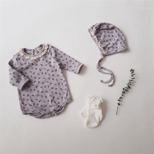 2020 autumn newborn baby girls bodysuit clothes infant girls floral print lace bodysuit with hat long sleeve jumpsuit outfits1, Blue
2020 autumn newborn baby girls bodysuit clothes infant girls floral print lace bodysuit with hat long sleeve jumpsuit outfits1, Blue