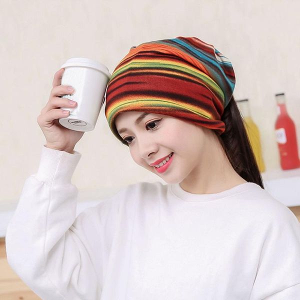 Women Skullies Beanies Autumn Winter Stripe Hat Ruffle Cancer Hat Beanie Scarf Collar Turban Soft Fashion Head Wrap Cap #W3, Blue;gray
Women Skullies Beanies Autumn Winter Stripe Hat Ruffle Cancer Hat Beanie Scarf Collar Turban Soft Fashion Head Wrap Cap #W3, Blue;gray